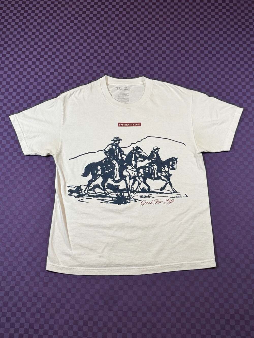 Primitive Skateboarding Wrangler Cowboy Graphic Tee